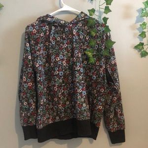 levi’s floral sweatshirt